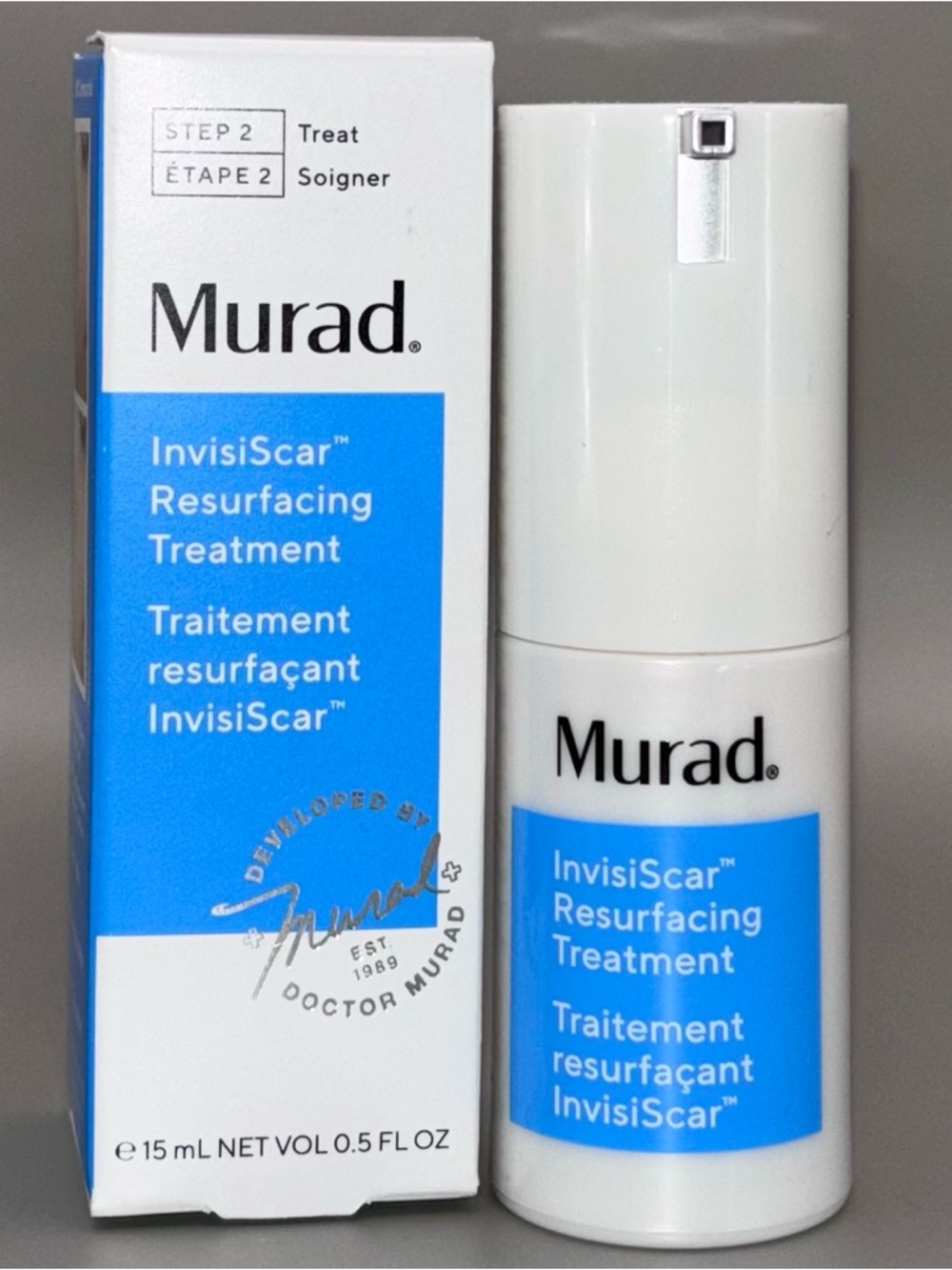 Murad InvisiScar Resurfacing Treatment 0.5 oz / 15 mL | NEW IN BOX